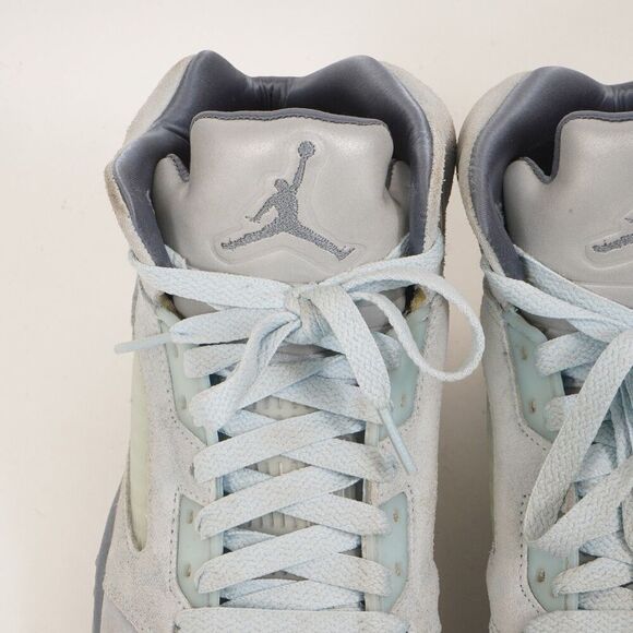 Nike Womens 7.5 Air Jordan 5 Retro Bluebird Sneaker Lace Up Mid Top DD9336-400 - Picture 3 of 11